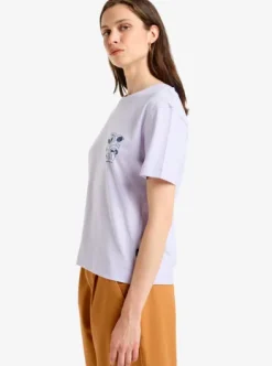 Tilebloom - T-shirt manches courtes sérigraphié pour Femme
