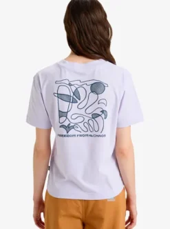 Tilebloom - T-shirt manches courtes sérigraphié pour Femme
