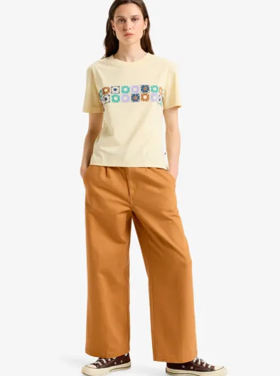 Tilebloom - T-shirt manches courtes sérigraphié pour Femme