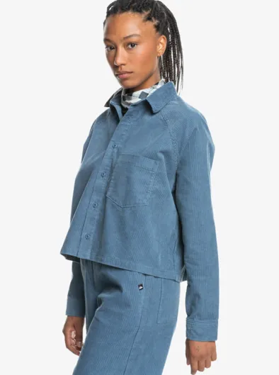 UNI - Chemise en velours côtelé pour Femme