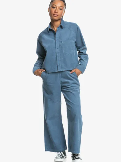 UNI - Chemise en velours côtelé pour Femme