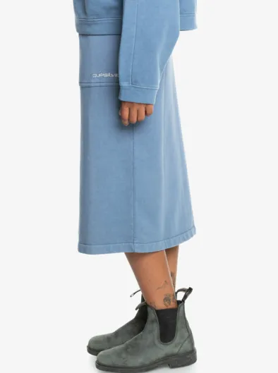UNI - Jupe à taille élastique pour femme
