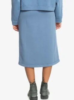 UNI - Jupe à taille élastique pour femme
