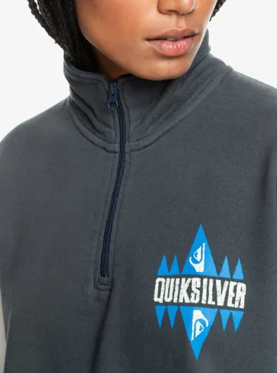 UNI - Sweat demi-zip pour femme