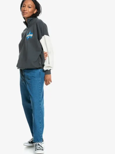 UNI - Sweat demi-zip pour femme
