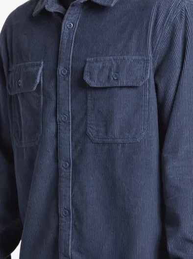Venture - Chemise manches longues en velours côtelé pour Homme